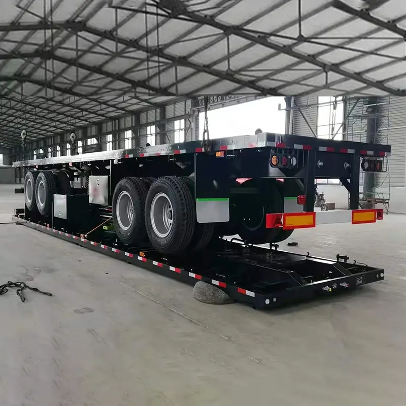 Apa struktur Flatbed Semi Trailer?